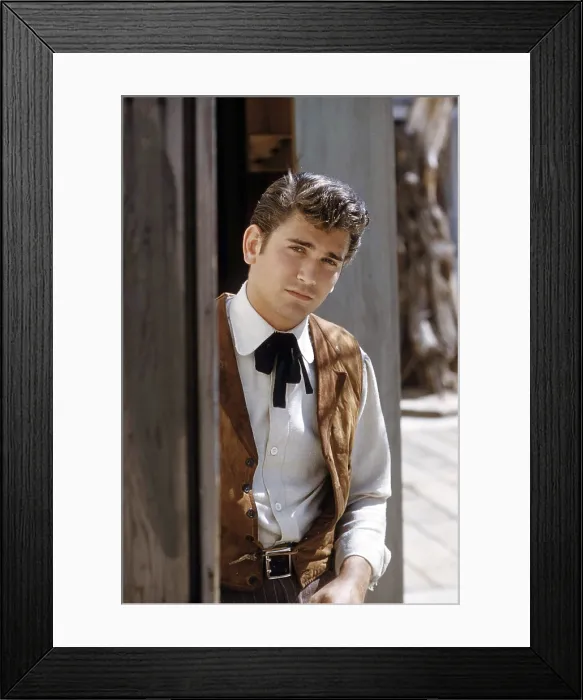 Framed Print : BONANZA, Michael Landon, 1960