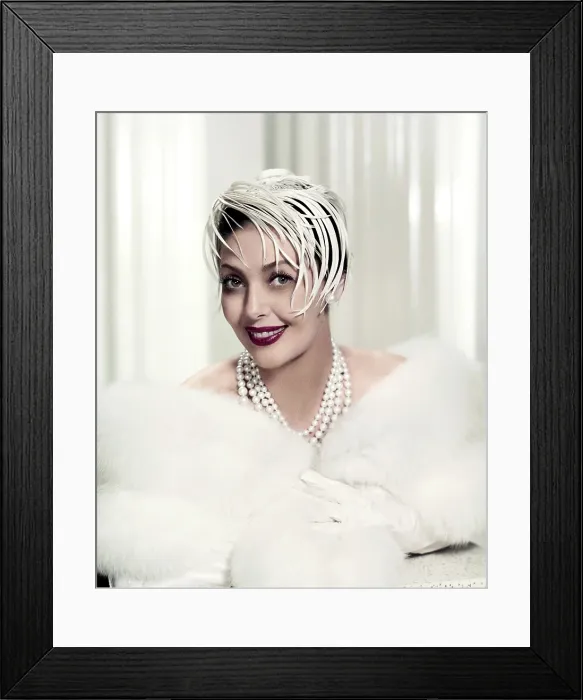 Framed Print : Loretta Young, 1959