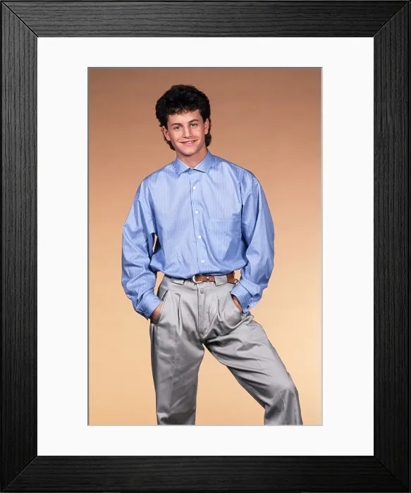 Framed Print : GROWING PAINS, Kirk Cameron (1989), 1985-1992
