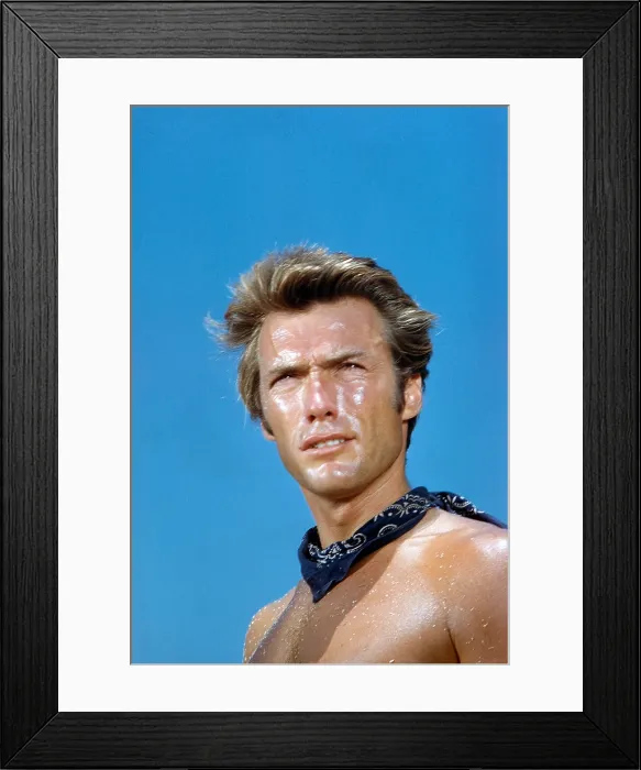 Framed Print : RAWHIDE, Clint Eastwood, (1959). 1959-1966 Framed Print : RAWHIDE, Clint Eastwood, (1959). 1959-1966
