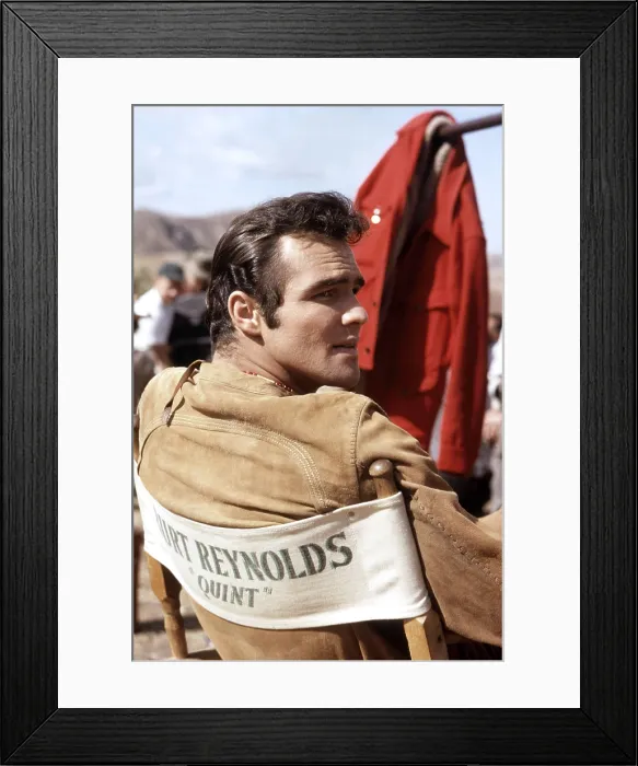 Framed Print : GUNSMOKE, Burt Reynolds, on-set, (1963), 1955-1975 Framed Print : GUNSMOKE, Burt Reynolds, on-set, (1963), 1955-1975