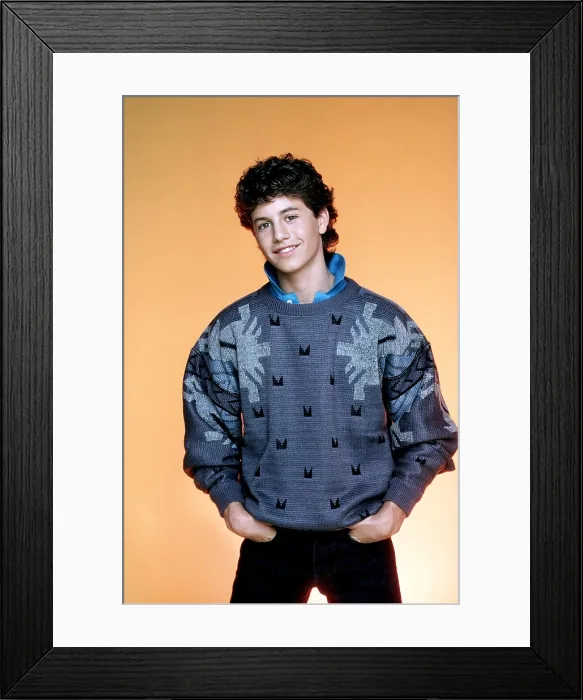 Framed Print : GROWING PAINS, Kirk Cameron, (1987), 1985-92