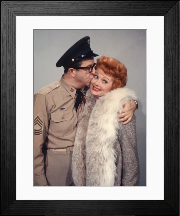 Framed Print : THE PHIL SILVERS SHOW, Phil Silvers, Lucille Ball, Bilko's Ape Man, (Season 4, ep. 424, aired Mar. 18, 1959), 1955-1959