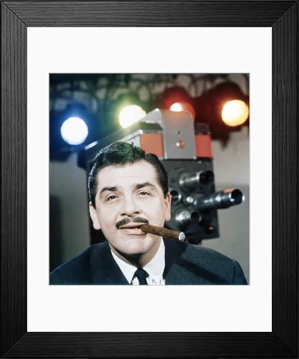 Framed Print : THE ERNIE KOVACS SHOW, Ernie Kovacs, (creator and host), 1961-1962 Framed Print : THE ERNIE KOVACS SHOW, Ernie Kovacs, (creator and host), 1961-1962