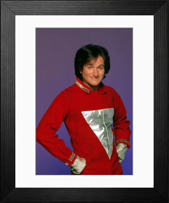 Framed Print : MORK & MINDY, Robin Williams, 1978-1982