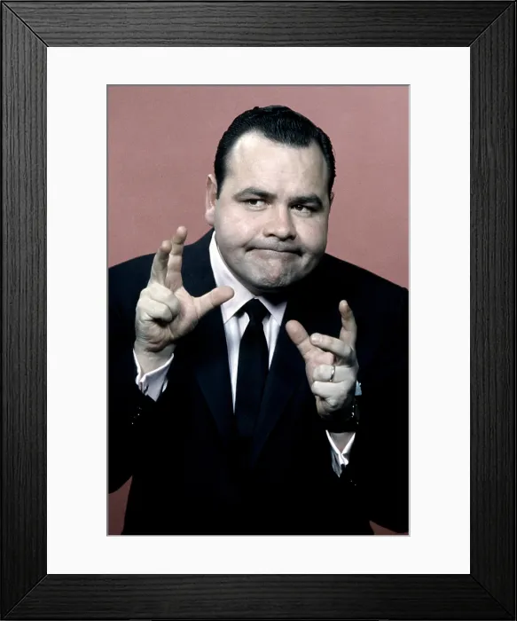 Framed Print : Jonathan Winters, ca. mid-1960s