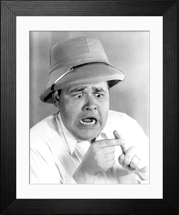 Framed Print : THE NBC COMEDY HOUR, Jonathan Winters, 1956