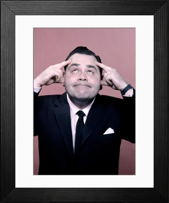 Framed Print : Jonathan Winters, ca. mid-1960s