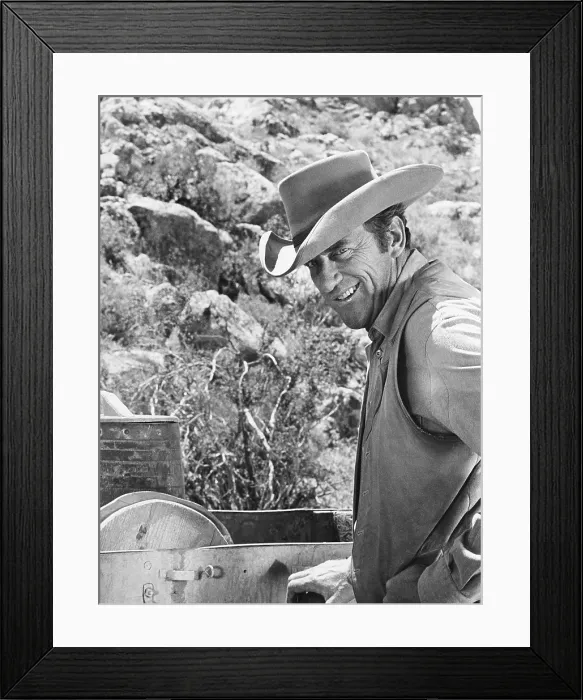 Framed Print : GUNSMOKE, James Arness, (ca. 1960s), 1955-1975