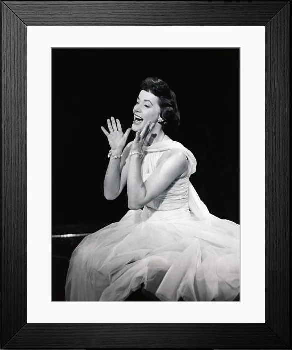 Framed Print : THE GISELE MACKENZIE SHOW, Gisele MacKenzie, (host), 1957-1958 Framed Print : THE GISELE MACKENZIE SHOW, Gisele MacKenzie, (host), 1957-1958