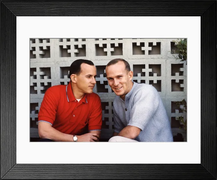 Framed Print : The Smothers Brothers, from left: Dick Smothers, Tommy Smothers, April 24, 1964 Framed Print : The Smothers Brothers, from left: Dick Smothers, Tommy Smothers, April 24, 1964