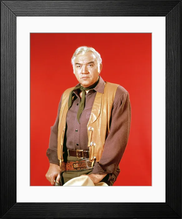 Framed Print : BONANZA, Lorne Greene, 1959-73