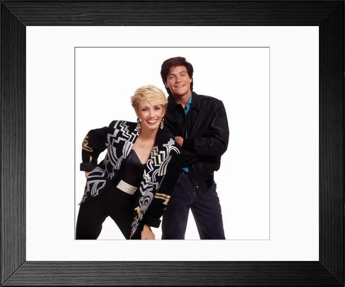Framed Print : VALERIE, (aka THE HOGAN FAMILY, aka VALERIE'S FAMILY), from left: Sandy Duncan, Jason Bateman, 1986-1991 Framed Print : VALERIE, (aka THE HOGAN FAMILY, aka VALERIE'S FAMILY), from left: Sandy Duncan, Jason Bateman, 1986-1991