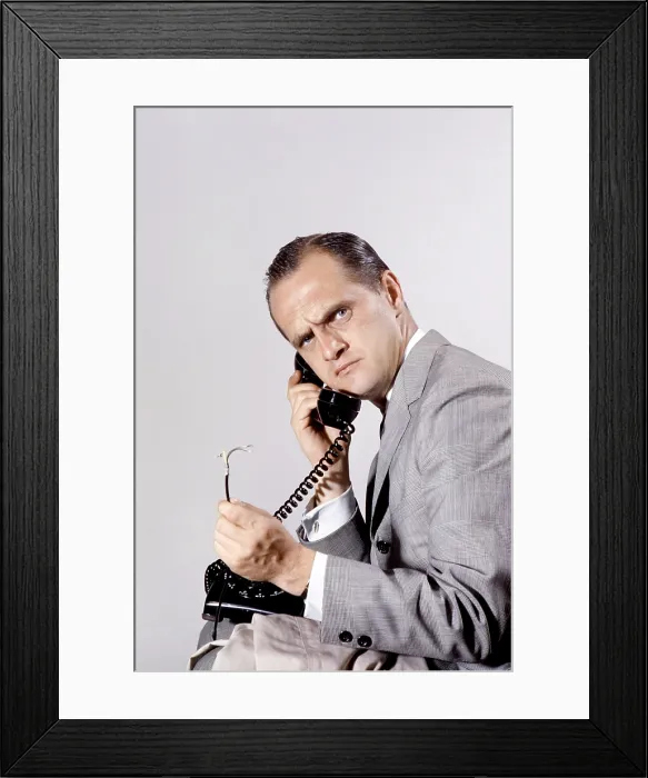 Framed Print : Bob Newhart, 1961 Framed Print : Bob Newhart, 1961