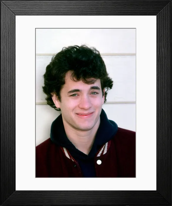 Framed Print : Tom Hanks of BOSOM BUDDIES, 1981 Framed Print : Tom Hanks of BOSOM BUDDIES, 1981