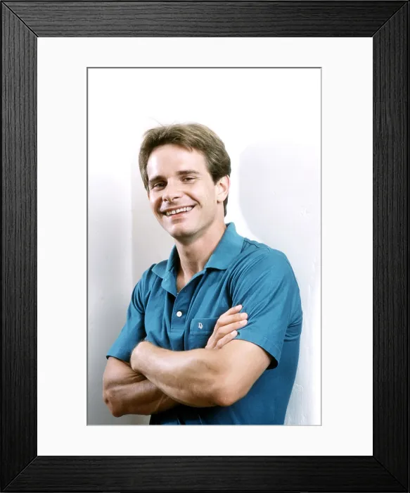 Framed Print : Peter Scolari, 1985 Framed Print : Peter Scolari, 1985
