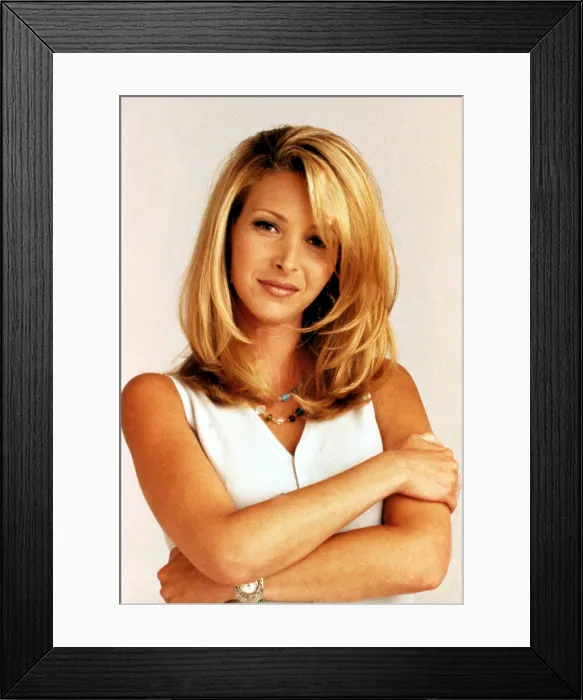 Framed Print : FRIENDS, Lisa Kudrow, yr.3, 1994