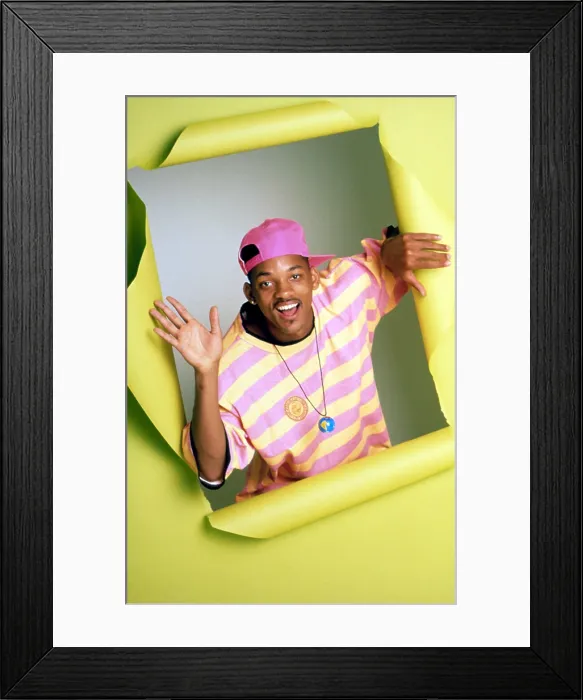 Framed Print : THE FRESH PRINCE OF BEL-AIR, (aka THE FRESH PRINCE OF BEL AIR), Will Smith, 1990-96