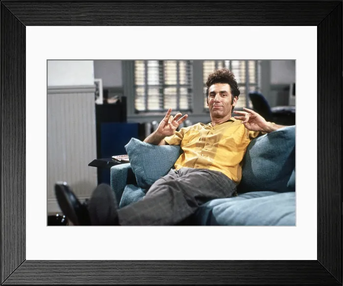Framed Print : SEINFELD, Michael Richards, (Season 4, 1992), 1990-98