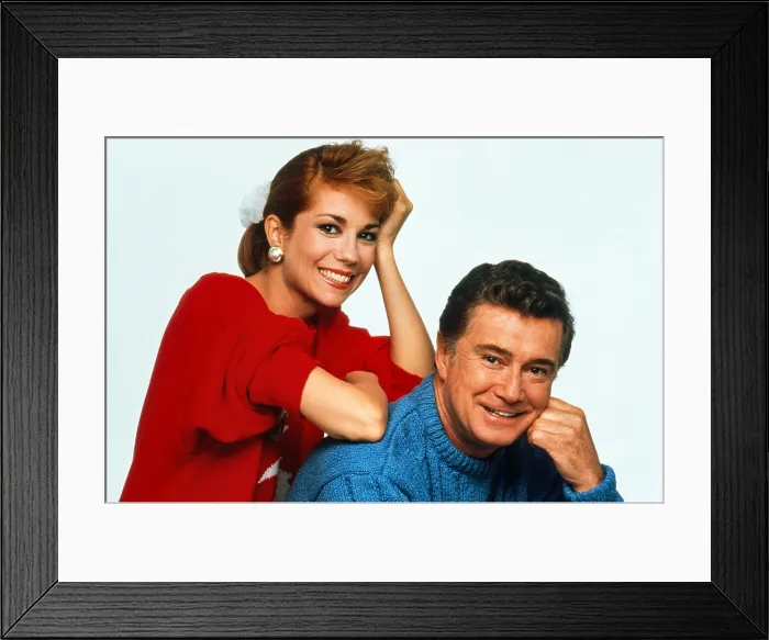 Framed Print : LIVE WITH REGIS AND KATHIE LEE, Kathie Lee Gifford, Regis Philbin, (1988), 1989 Framed Print : LIVE WITH REGIS AND KATHIE LEE, Kathie Lee Gifford, Regis Philbin, (1988), 1989