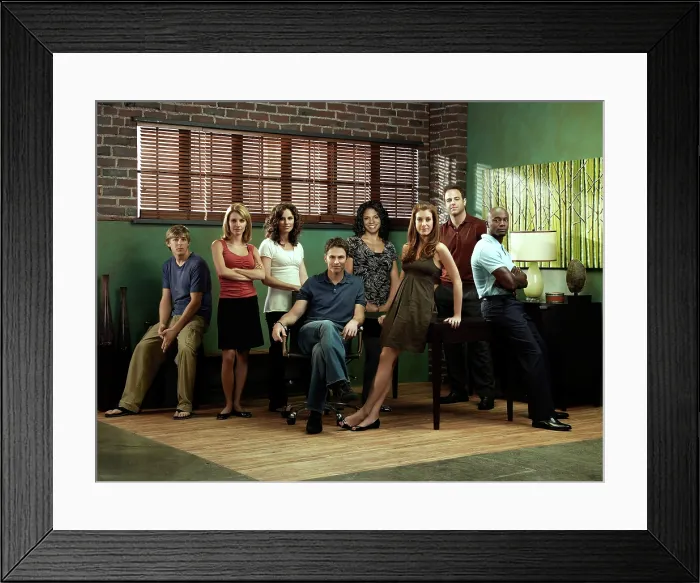 Framed Print : PRIVATE PRACTICE, Chris Lowell, KaDee Strickland, Amy Brenneman, Tim Daly, Audra McDonald, Kate Walsh, Paul Adelstein, Taye Diggs, (Season 1), 2007 Framed Print : PRIVATE PRACTICE, Chris Lowell, KaDee Strickland, Amy Brenneman, Tim Daly, Audra McDonald, Kate Walsh, Paul Adelstein, Taye Diggs, (Season 1), 2007