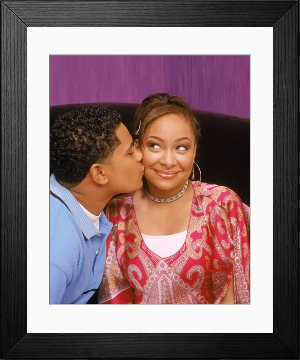 Framed Print : THAT'S SO RAVEN, Lil J, Raven (aka Raven-Symone), (Season 2), 2002-07 Framed Print : THAT'S SO RAVEN, Lil J, Raven (aka Raven-Symone), (Season 2), 2002-07