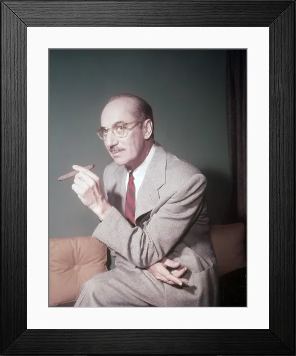 Framed Print : Groucho Marx, circa 1950s Framed Print : Groucho Marx, circa 1950s