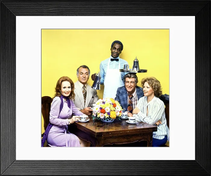 Framed Print : SOAP, Katherine Helmond, Robert Mandan, Robert Guillaume, Richard Mulligan, Cathryn Damon, 1977-1981