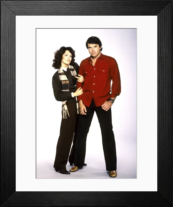 Framed Print : SPENSER: FOR HIRE, Barbara Stock, Robert Urich, 1985-88 Framed Print : SPENSER: FOR HIRE, Barbara Stock, Robert Urich, 1985-88