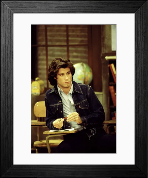 Framed Print : WELCOME BACK, KOTTER, John Travolta, 1975-1979