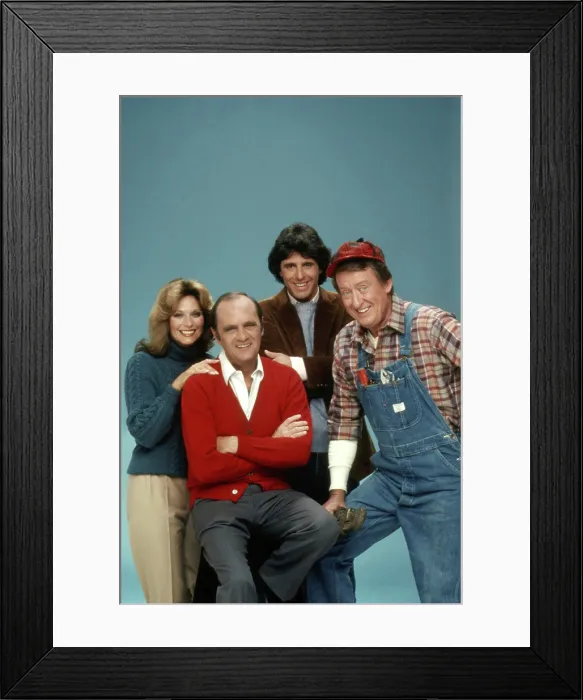 Framed Print : NEWHART, Mary Frann, Bob Newhart, Steven Kampmann, Tom Poston, 1982-90 Framed Print : NEWHART, Mary Frann, Bob Newhart, Steven Kampmann, Tom Poston, 1982-90