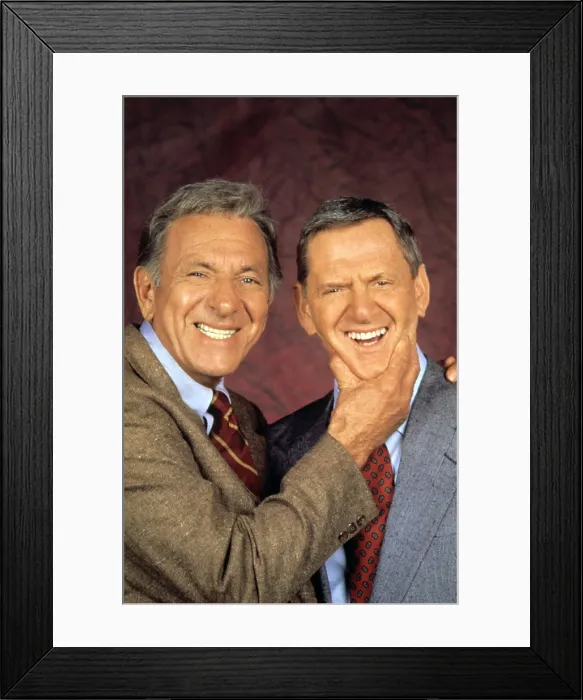 Framed Print : THE ODD COUPLE, Jack Klugman, Tony Randall, 1993