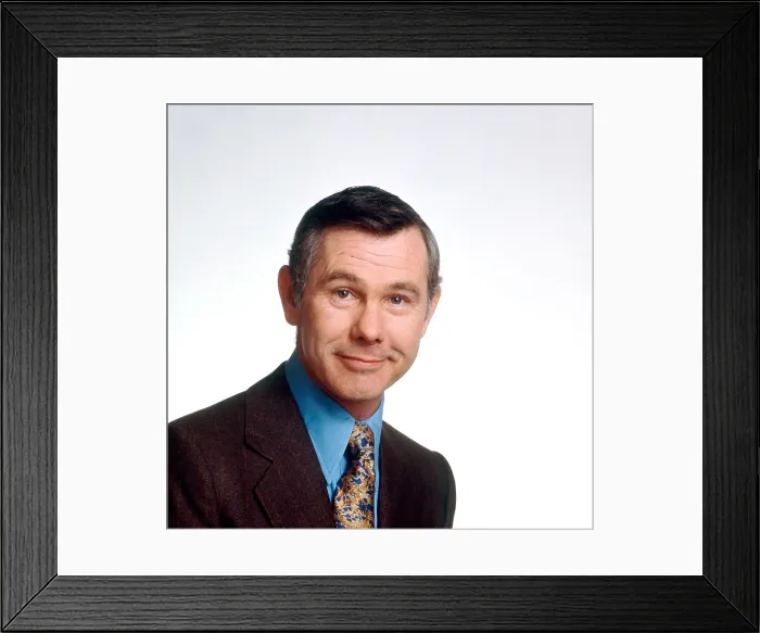 Framed Print : THE TONIGHT SHOW STARRING JOHNNY CARSON, Johnny Carson, (ca. late 1960s), 1962-92