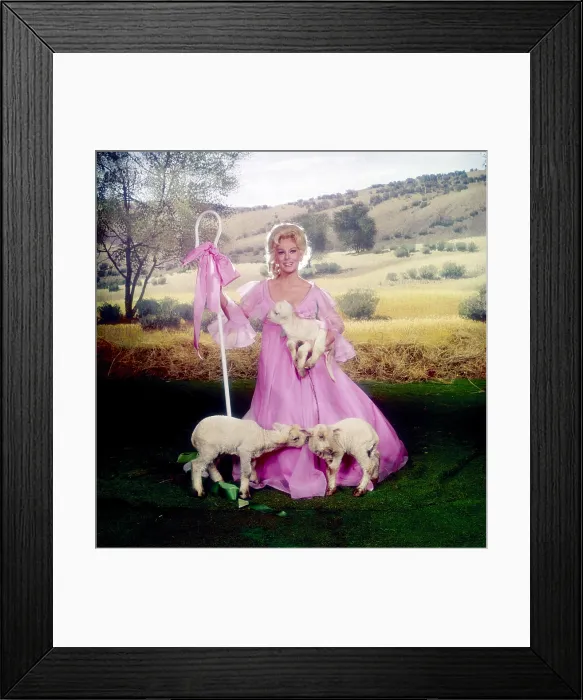Framed Print : Eva Gabor of GREEN ACRES, 1969