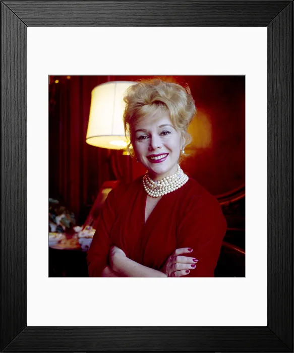 Framed Print : Eva Gabor, 1960 Framed Print : Eva Gabor, 1960