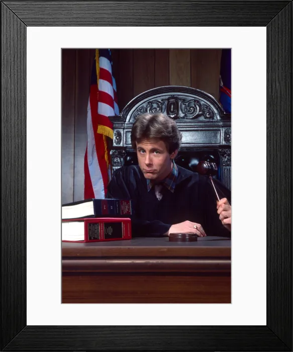 Framed Print : NIGHT COURT, Harry Anderson, 1984-92