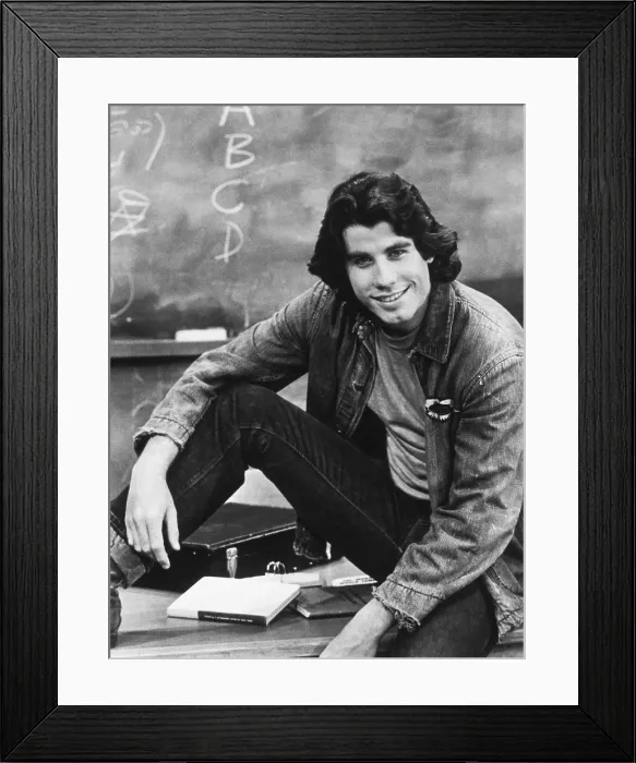 Framed Print : WELCOME BACK, KOTTER, John Travolta, 1975-79