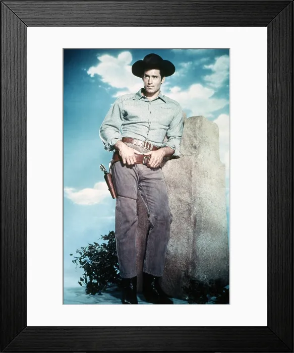Framed Print : CHEYENNE, Clint Walker, 1955-63