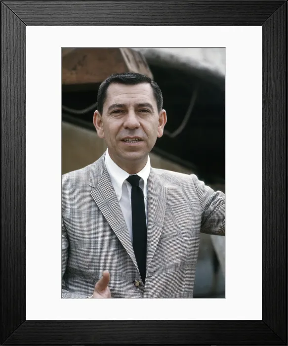 Framed Print : Jack Webb, 1962