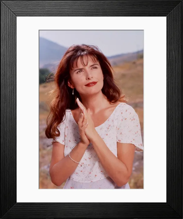 Framed Print : TOUCHED BY AN ANGEL, Roma Downey, 1994-2003