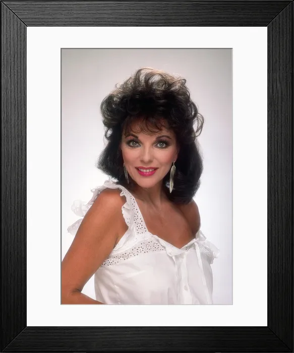 Framed Print : DYNASTY, Joan Collins (1984), 1981-89