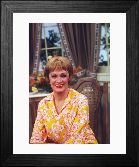 Framed Print : THE MOTHERS-IN-LAW, Eve Arden, on set, (1967), 1967-1969