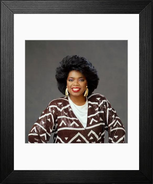 Framed Print : THE OPRAH WINFREY SHOW, Oprah Winfrey, (1987), 1986-2011
