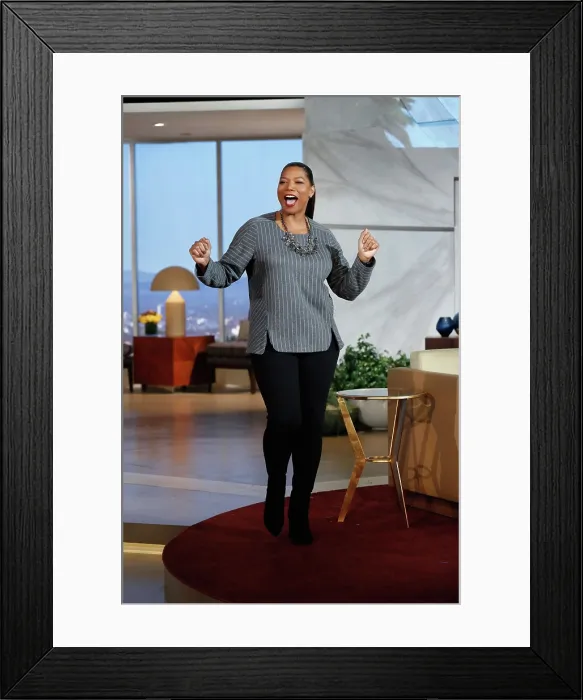 Framed Print : THE QUEEN LATIFAH SHOW, host Queen Latifah, (aired Nov. 5, 2014)