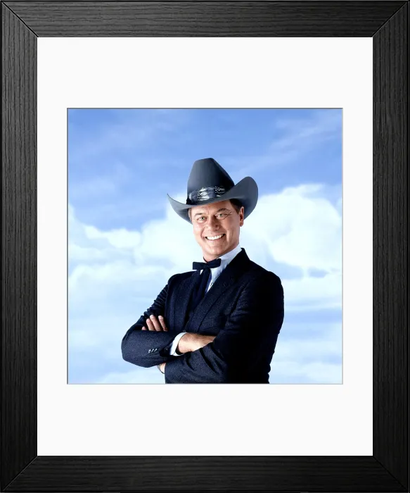 Framed Print : DALLAS, Larry Hagman, 1978-91 (1982 photo) Framed Print : DALLAS, Larry Hagman, 1978-91 (1982 photo)
