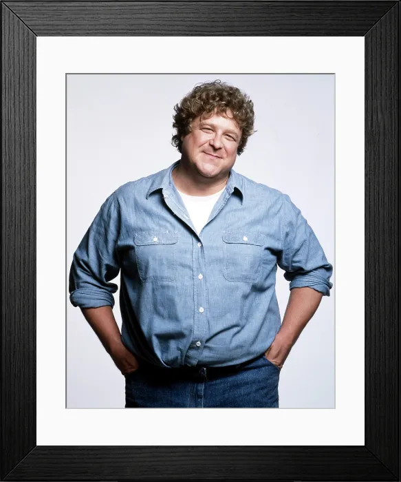 Framed Print : ROSEANNE, John Goodman, 1988-2018 (1989 photo)