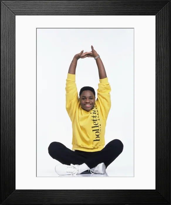 Framed Print : THE COSBY SHOW, Malcolm-Jamal Warner, 1984-92