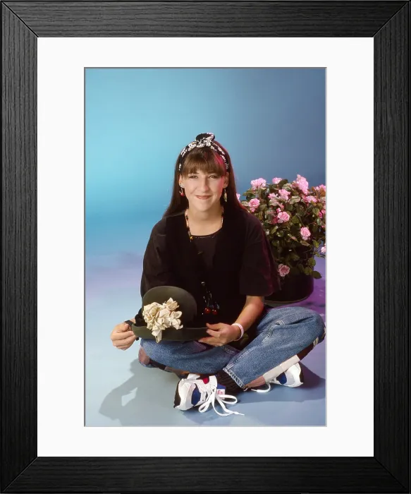 Framed Print : BLOSSOM, Mayim Bialik, (1991), 1990-95