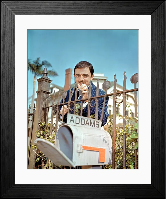 Framed Print : THE ADDAMS FAMILY, John Astin, 1964-66