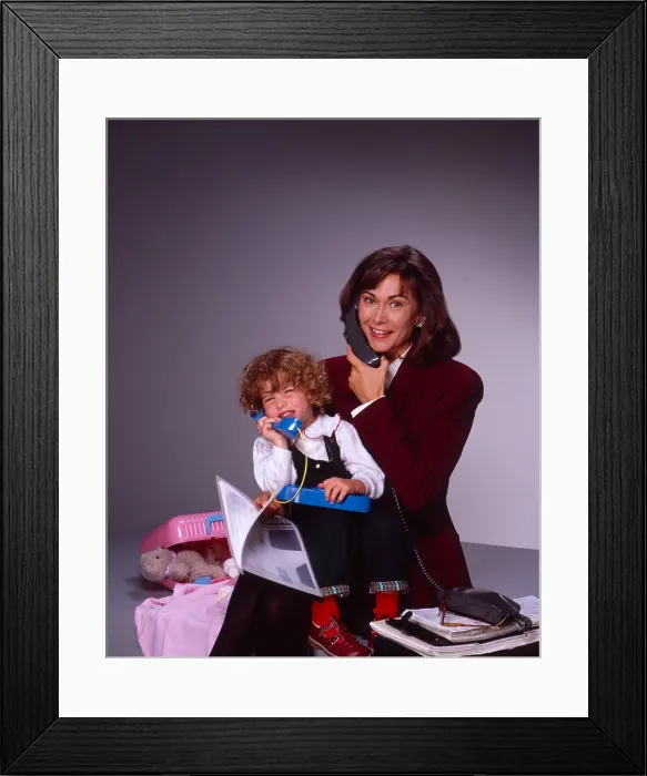 Framed Print : BABY BOOM, Kate Jackson, Kristina Kennedy, 1988-1989